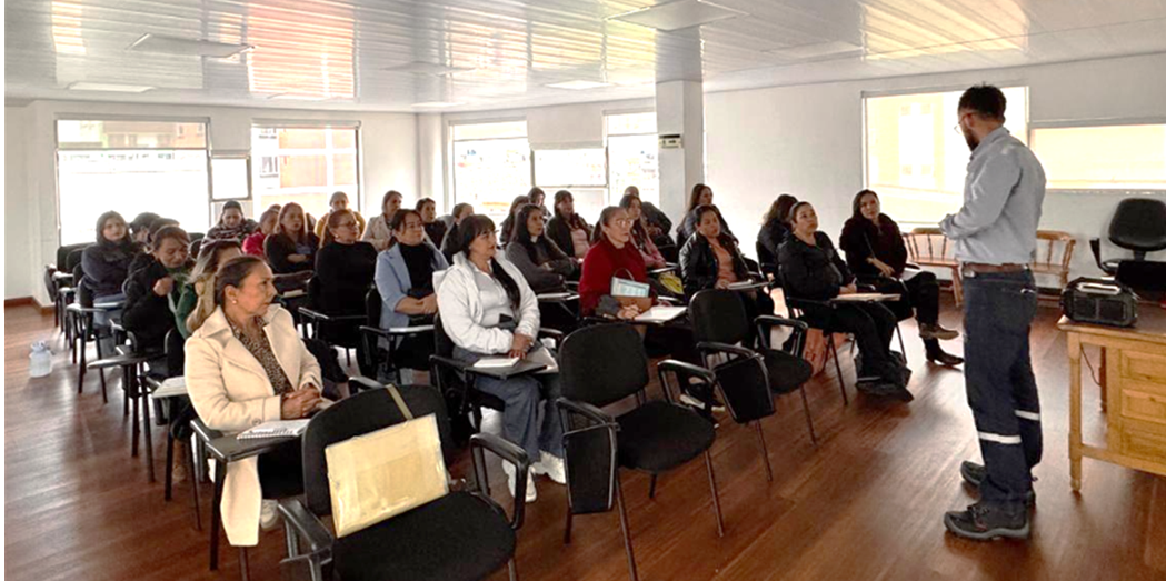 Energía que conecta con las madres comunitarias de Sogamoso