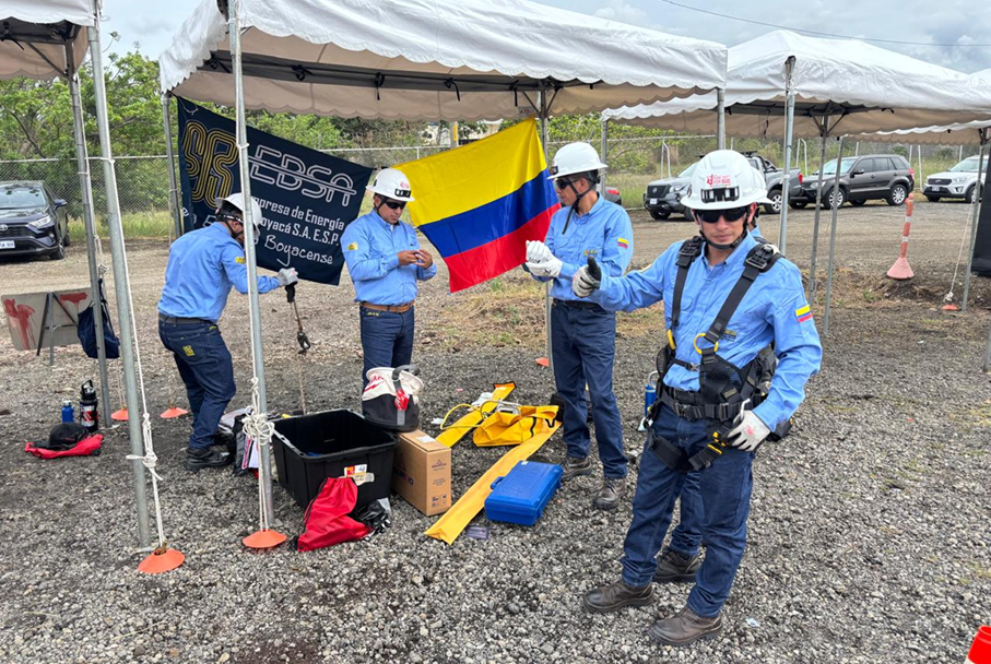 EBSA representa a Colombia en el  III Rodeo Internacional de Linieros en Costa Rica