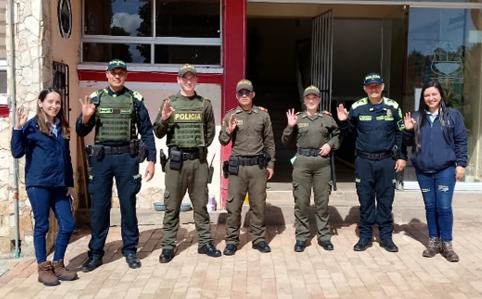 EBSA fortalece alianzas con la Policía para promover la legalidad energética