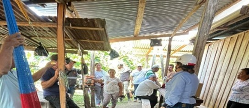 EBSA promueve la legalidad y la seguridad eléctrica en asentamientos de Puerto Boyacá