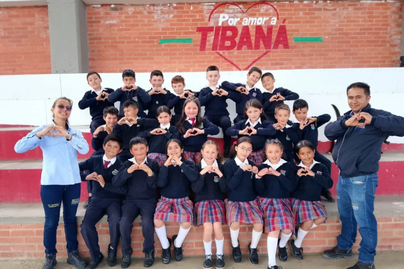 La energía del amor promueve el autocuidado en la niñez de Tibaná 