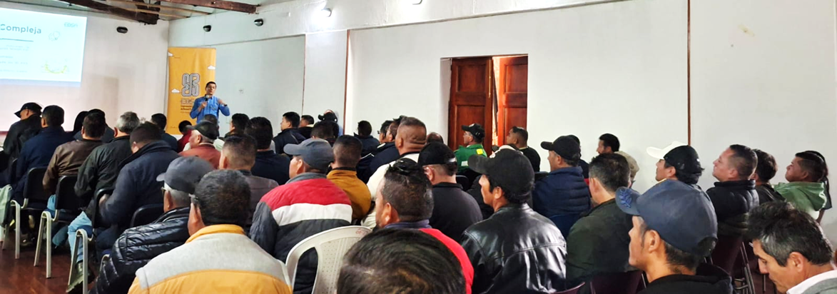 La Ruta de Conexión EBSA avanza con éxito en la Zona Occidente del departamento