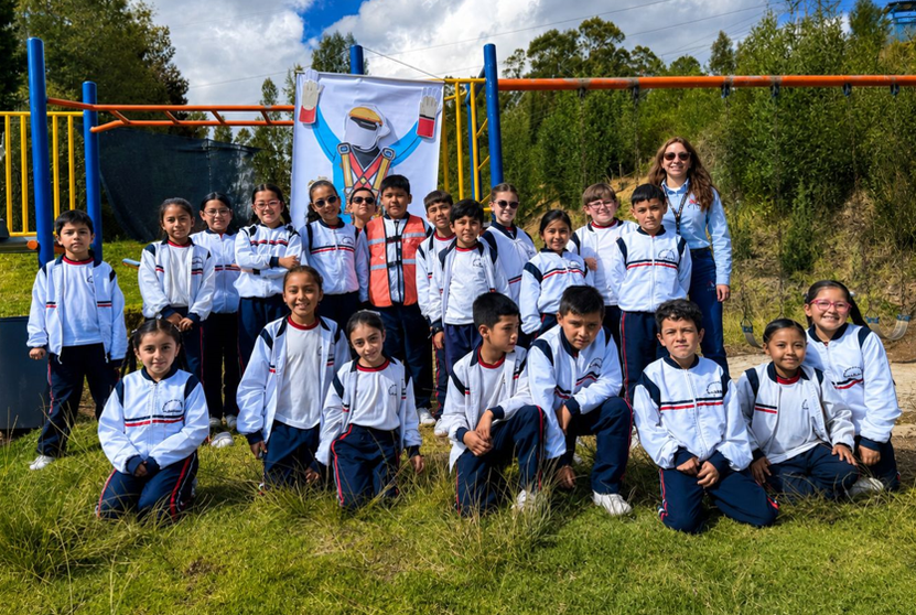 PERPE lleva la magia de la energía y la seguridad a la Institución Educativa el Rosario en Paipa