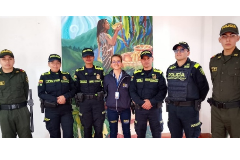 La seguridad eléctrica y el uso legal del servicio de energía como pilar fundamental con el apoyo de la Policía de Turmequé