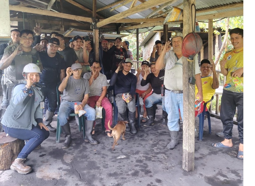 EBSA sensibilizando al sector minero del occidente de Boyacá